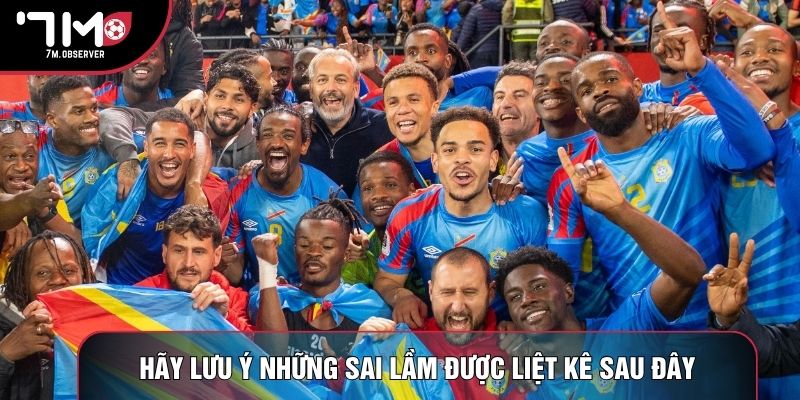 Hãy lưu ý những sai lầm được liệt kê sau đây
