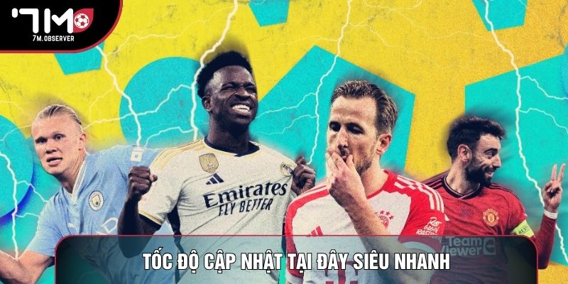 Tốc độ cập nhật tại đây siêu nhanh
